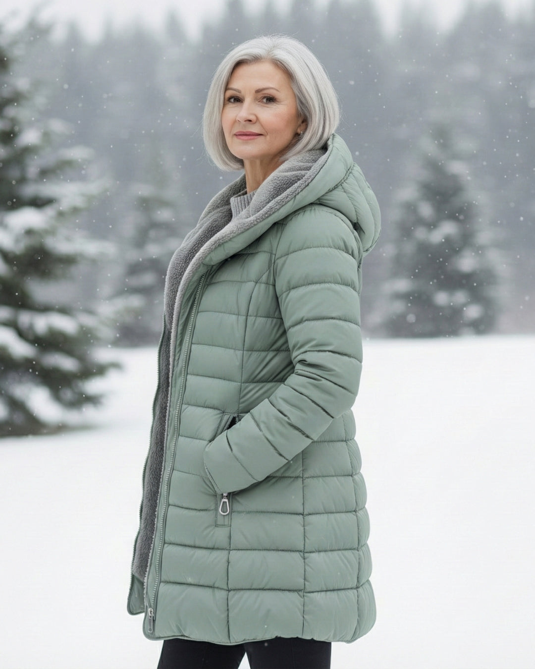 Alora™ Fleece Puffer