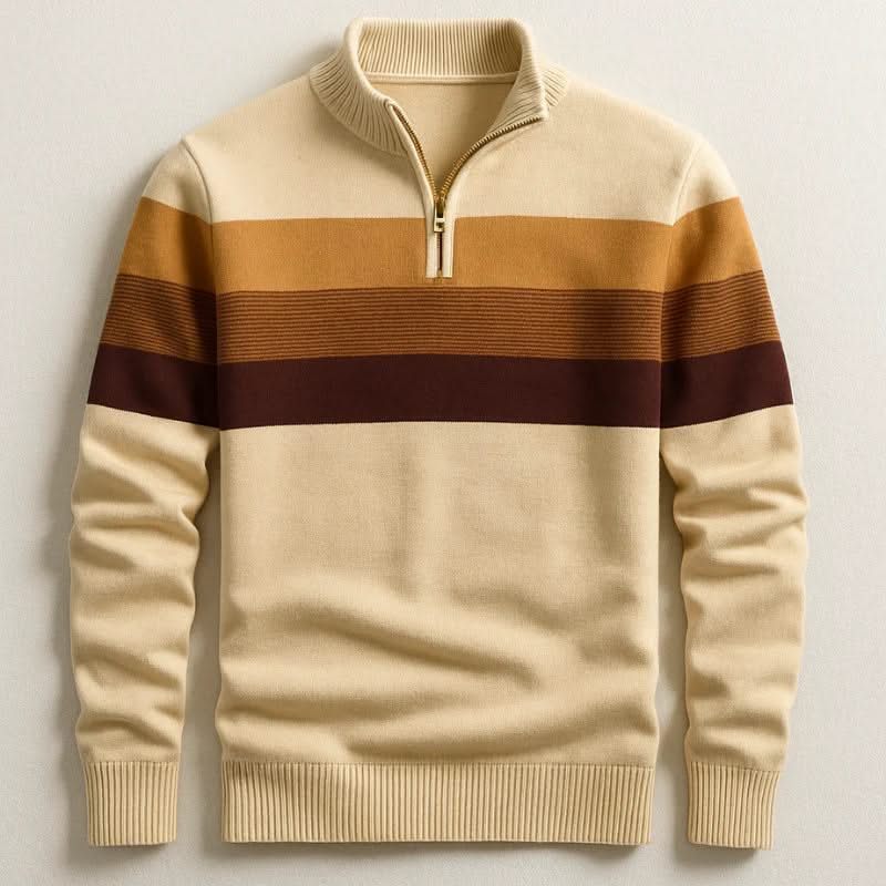 Stripara™ Quarter-Zip Pullover