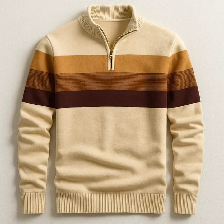 Stripara™ Quarter-Zip Pullover