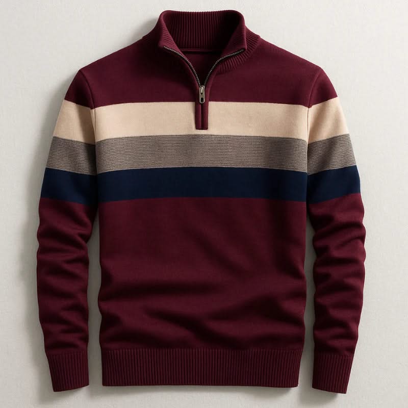 Stripara™ Quarter-Zip Pullover