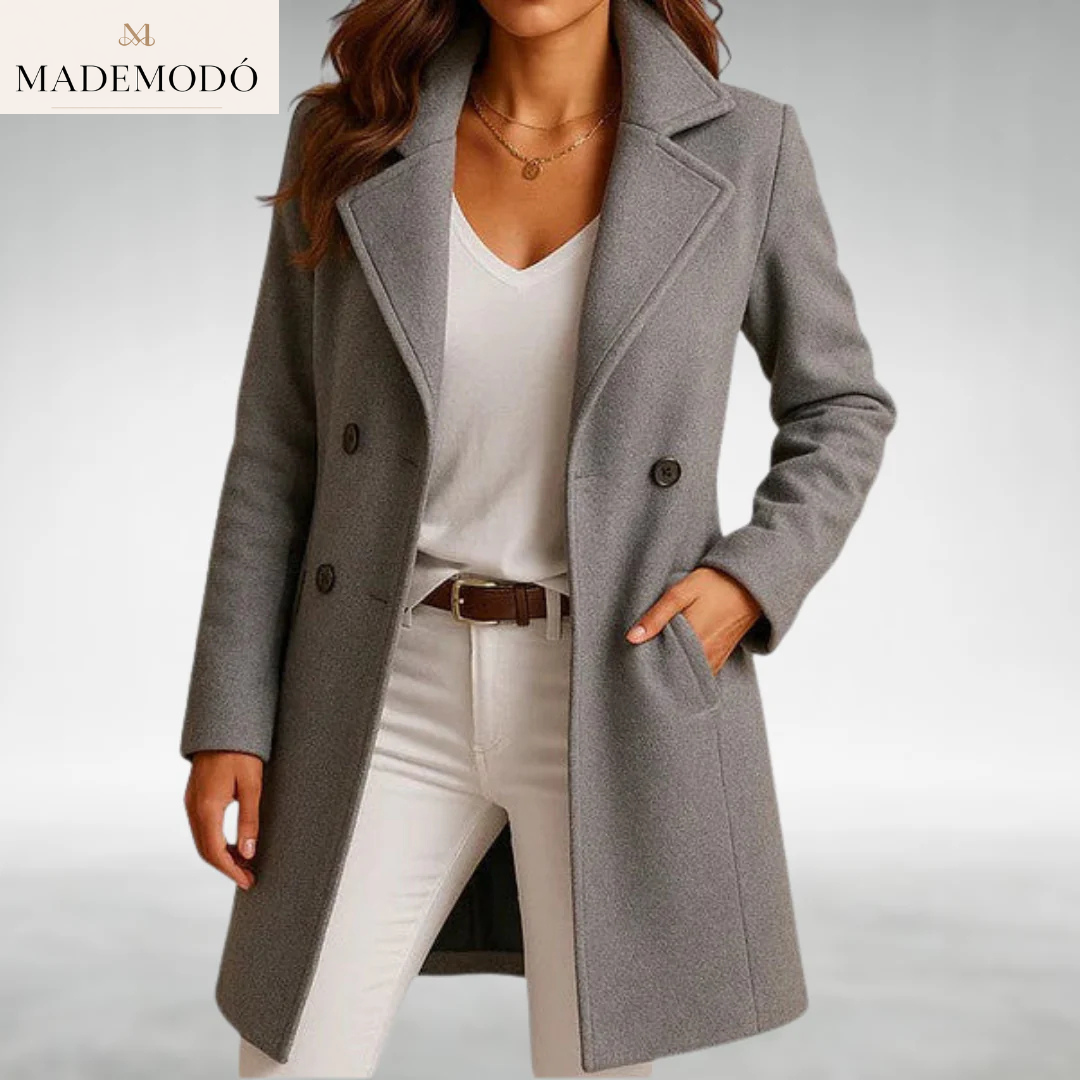 Elara™ Elegant Long Winter Coat