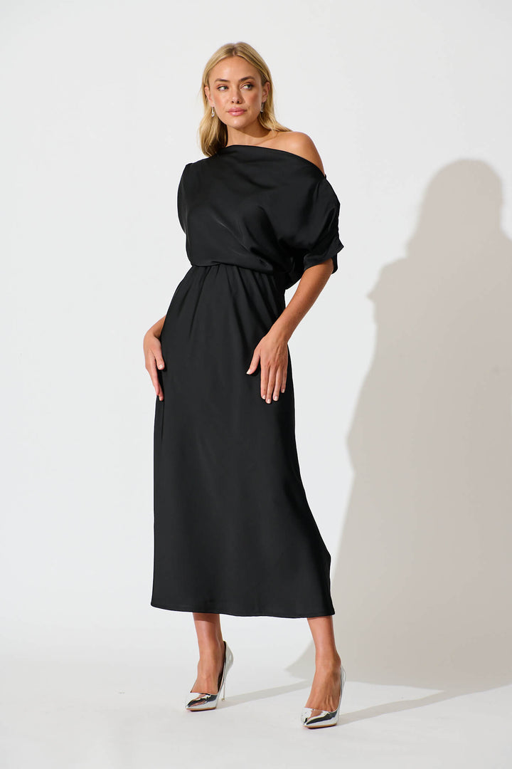 Naomi™ Satin Dress