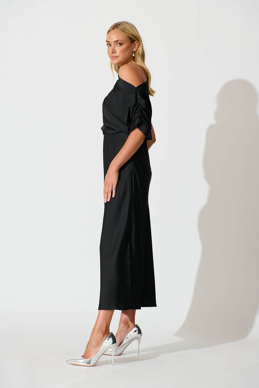 Naomi™ Satin Dress