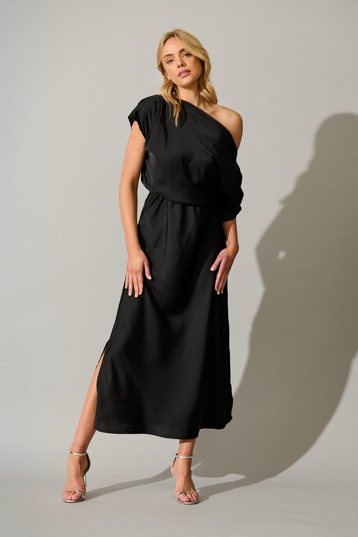Naomi™ Satin Dress