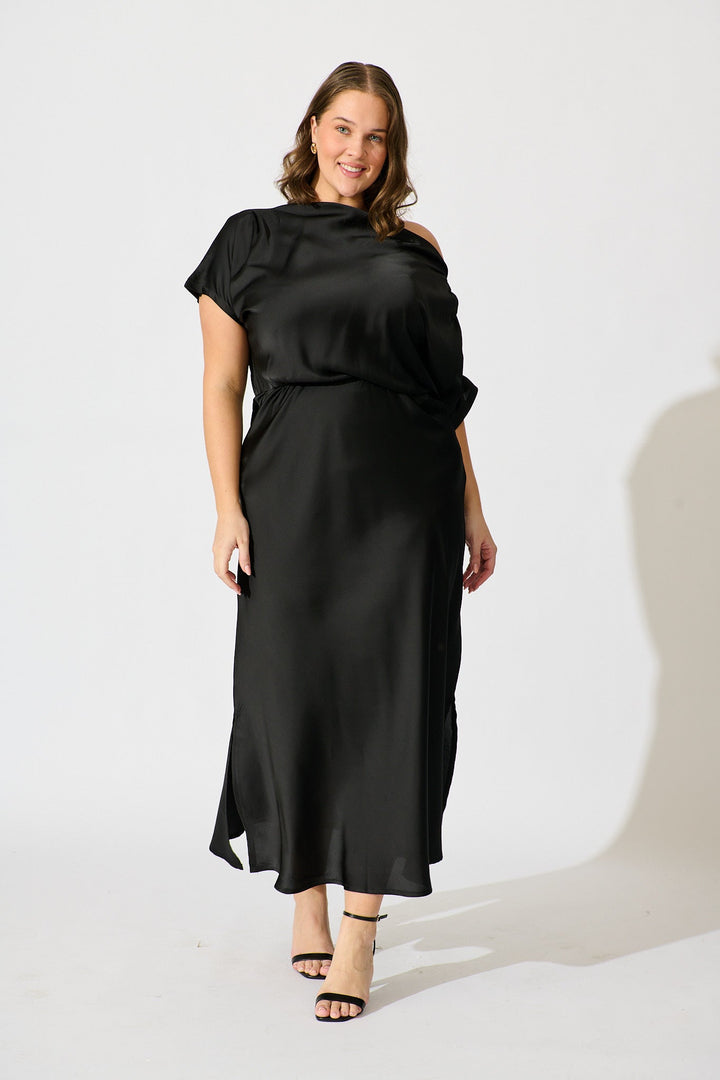 Naomi™ Satin Dress