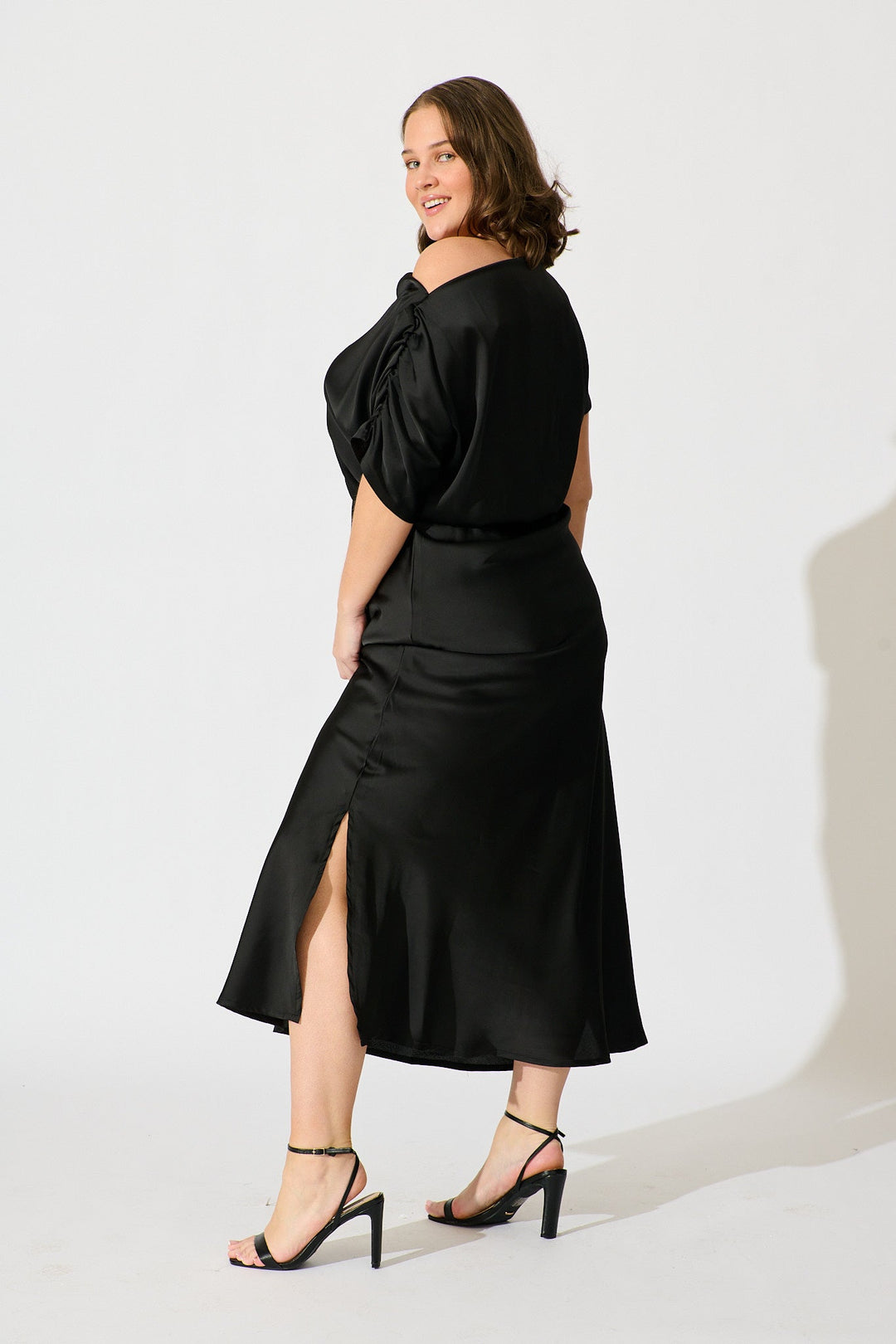 Naomi™ Satin Dress