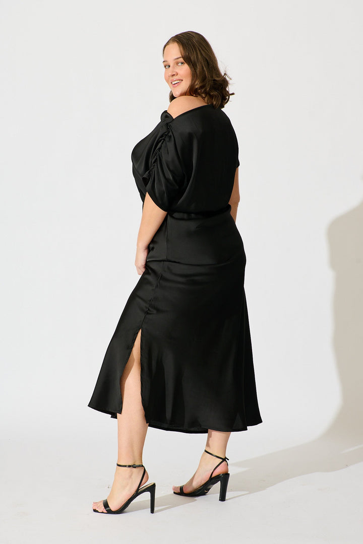 Naomi™ Satin Dress