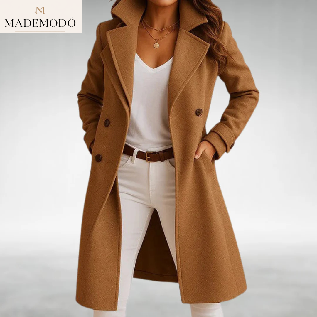 Elara™ Elegant Long Winter Coat