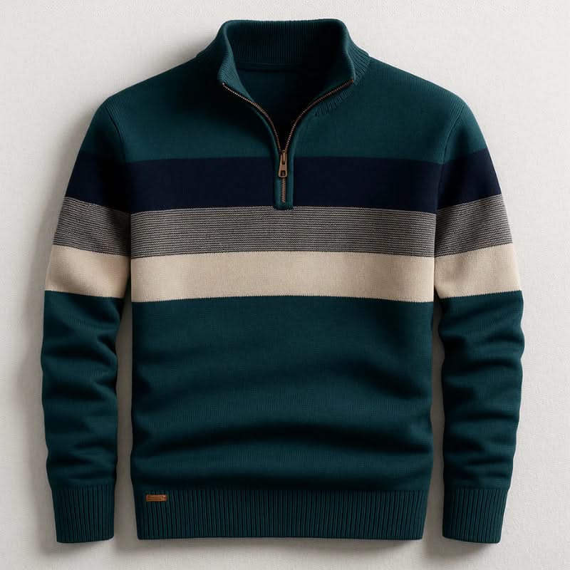 Stripara™ Quarter-Zip Pullover