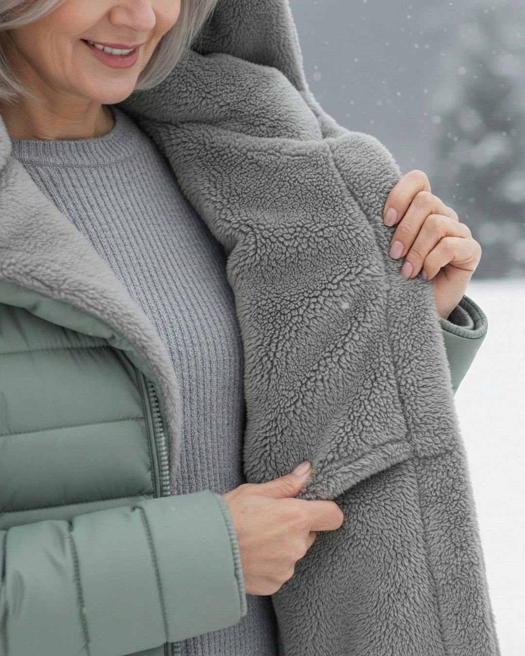 Alora™ Fleece Puffer