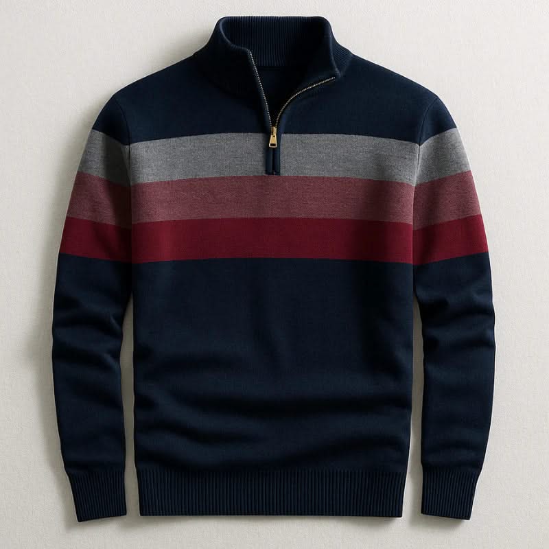 Stripara™ Quarter-Zip Pullover