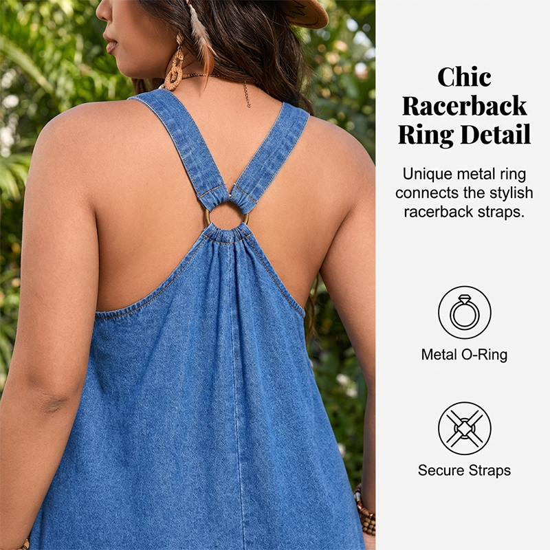 Ruby™ Denim Maxi Dress
